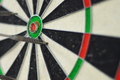Dart Missing Bullseye