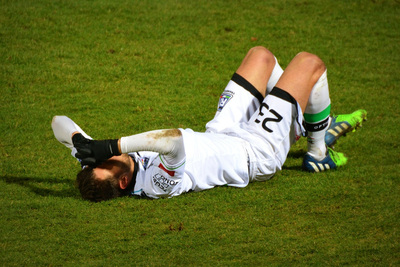 Injured Footballer
