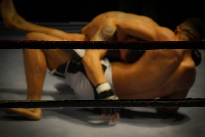 MMA Fighters Wrestling