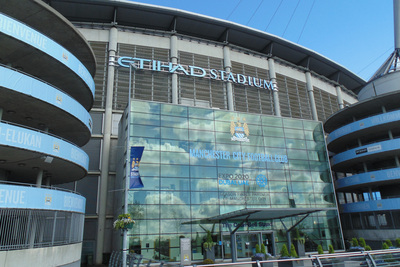Manchester City Etihad Stadium Colin Bell Stand