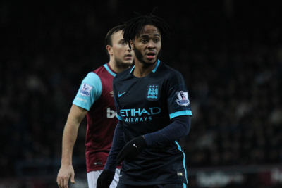 Manchester City's Raheem Sterling