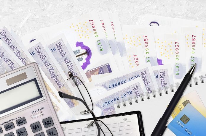 Calculator British money