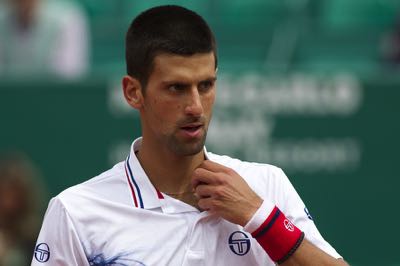 Djokovic up close