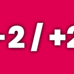 -2 / +2 bets
