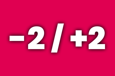 -2 / +2 bets