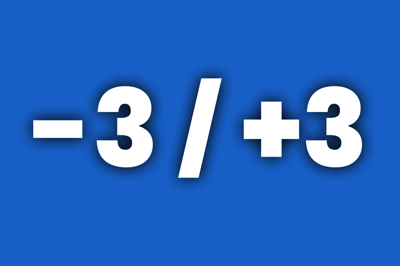 -3 / +3 bets